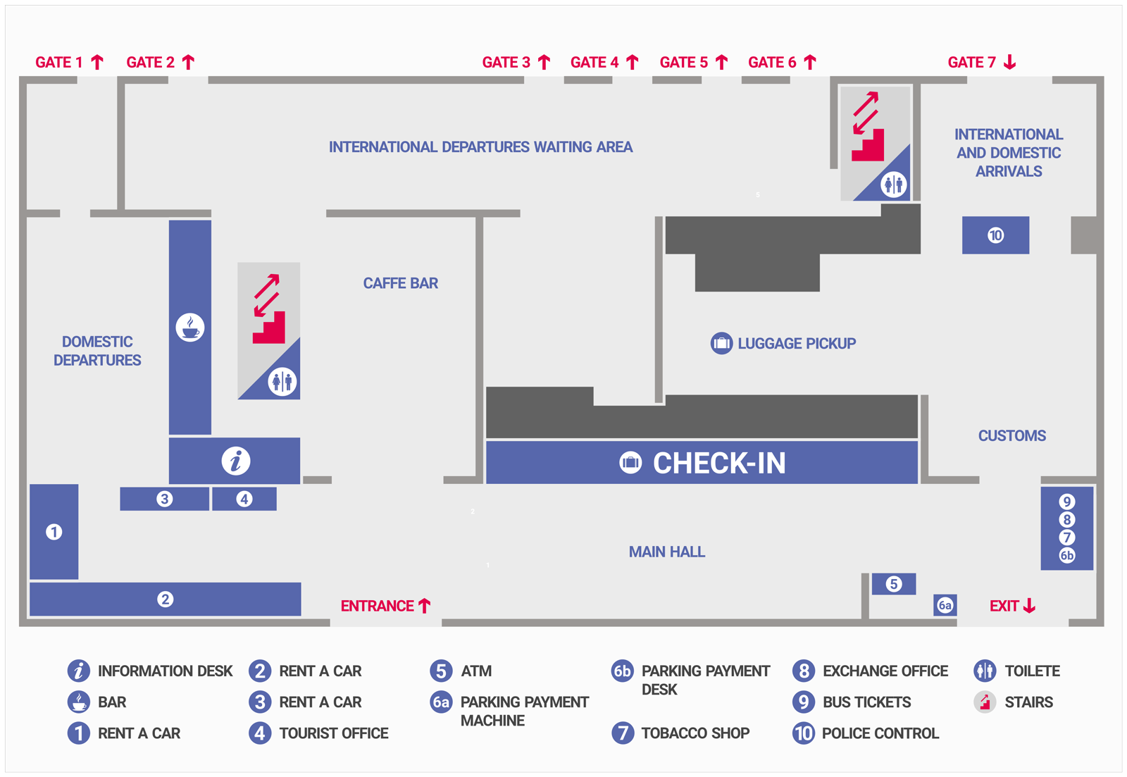 Rijeka airport map